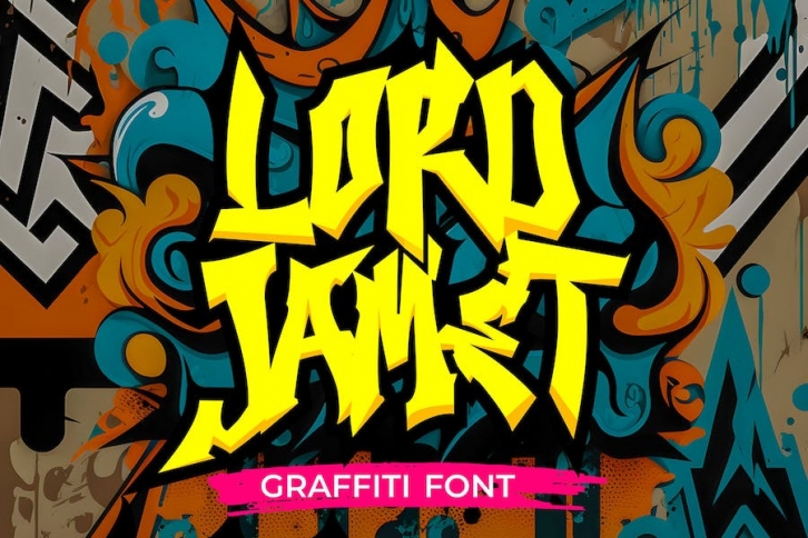 Lord Jamet - Urban Graffiti Font Font Download