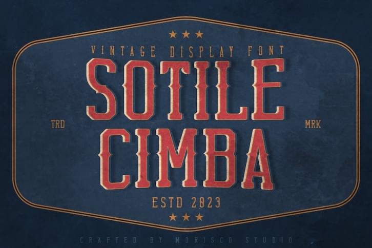 Sotile Cimba Font Download