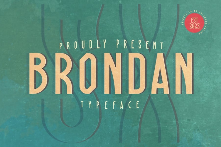 Brondan SX Font Download