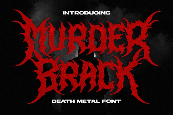 Murder Brack Font Download