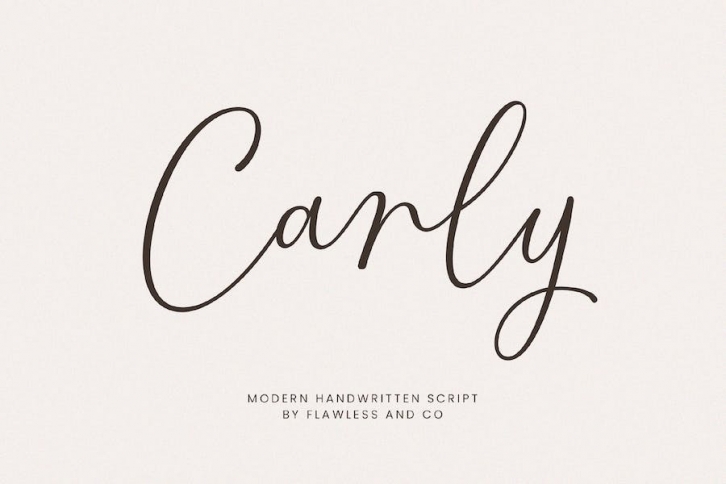 Carly Font Download