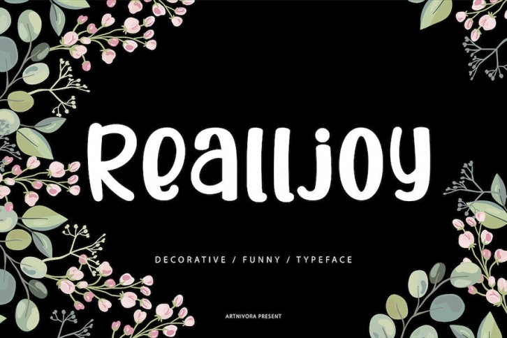 Realljoy - Decorative Font Font Download