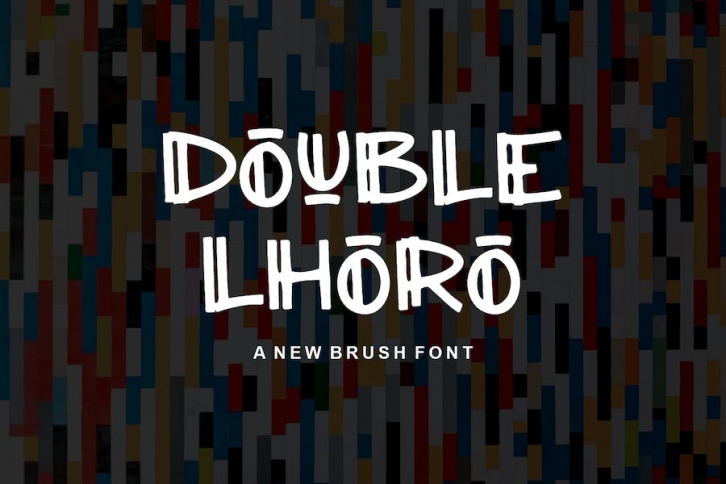 Double Lhoro Font Font Download