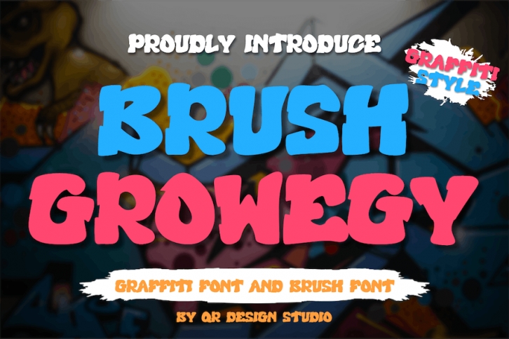 Brush Growegy Font Download