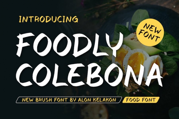 Foodly Colebona Font Download