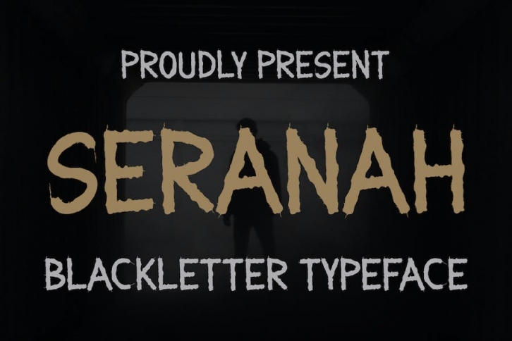 Seranah - Blackletter Font Font Download