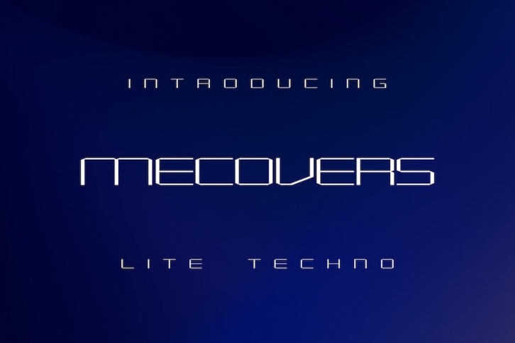 Mecovers Font Download