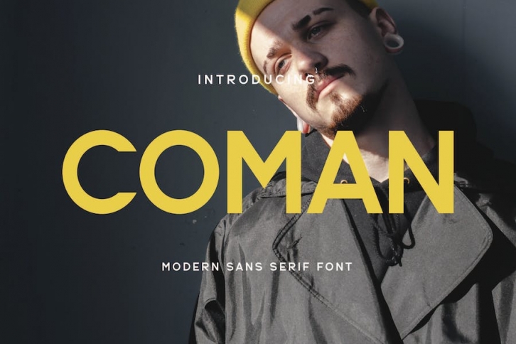 Coman - Modern Sans Serif Font Font Download
