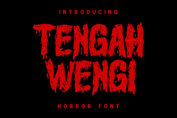 Tengah Wengi Font Download