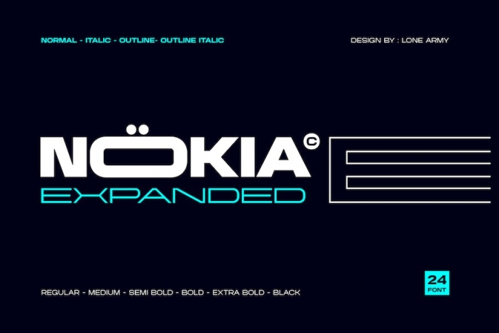 Nokia Expanded Font Download
