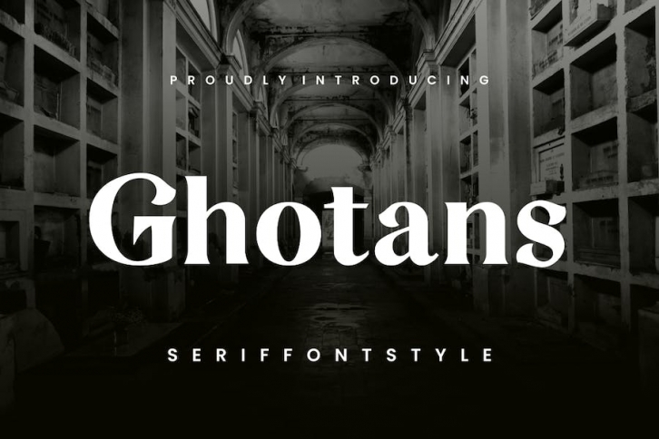 Ghotans - Serif Font Font Download