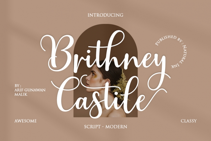 Brithney Castile Font Download