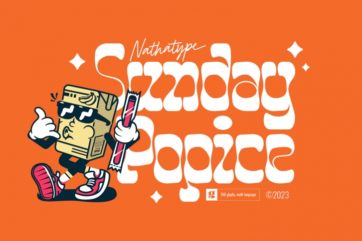 Sunday Popice Solid Personal Us Font Download