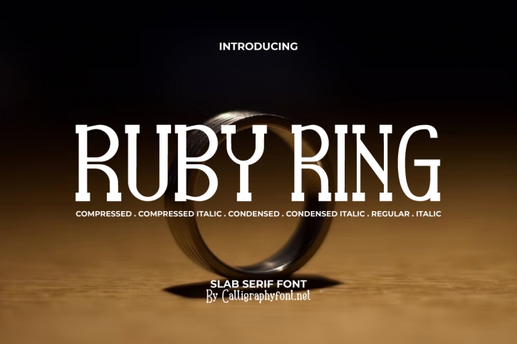 Ruby Ring Font Download