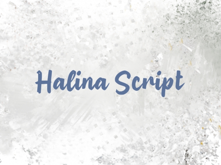 H Halina Scrip Font Download