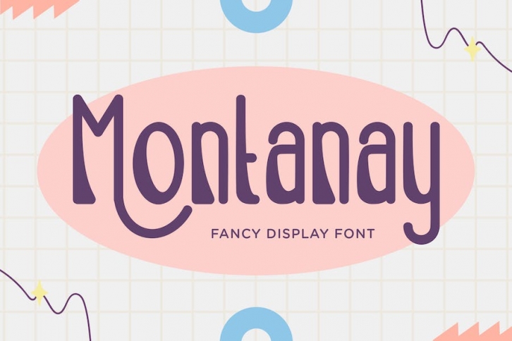 Montanay - A Fancy Display Font Font Download