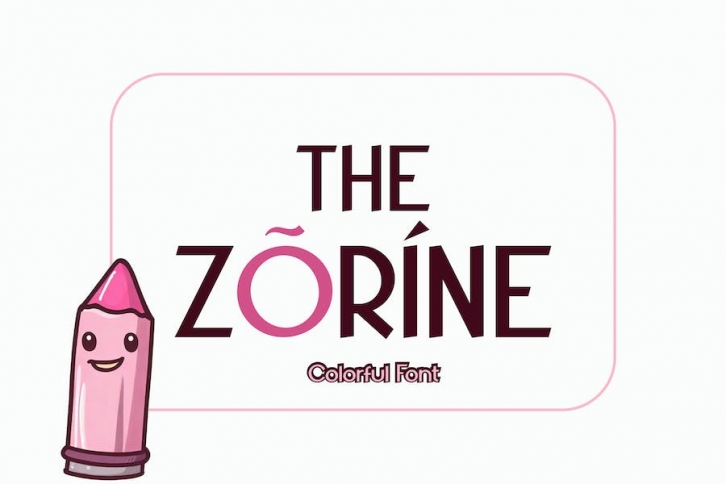 The Zorine Font Font Download