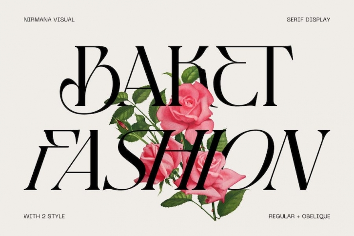Baket Fashion - Creative Font Font Download