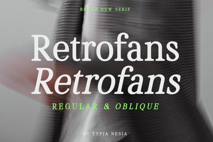 Retrofans - Retro Classic Serif Font Download
