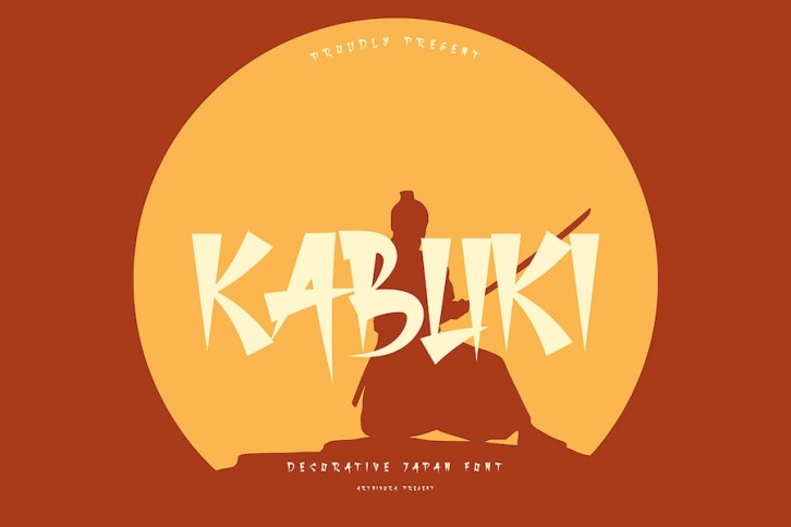 Kabuki - Decorative Font Font Download