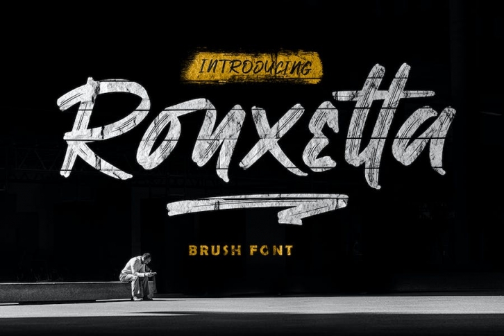 Ronxetta | Brush Font Font Download