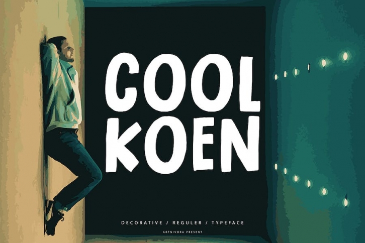 Coolkoen - Decorative Font Font Download