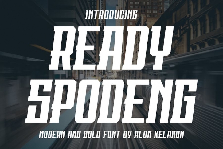 Ready Spodeng Font Download
