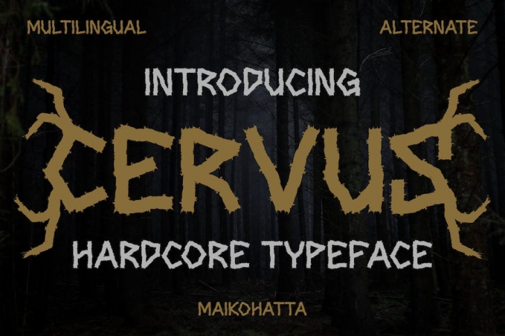 Cervus Font Font Download