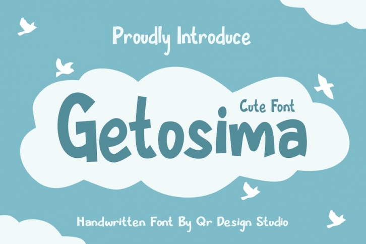 Getosima - Display Font Font Download