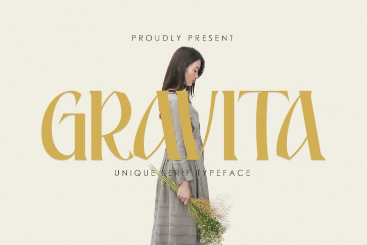 Gravita | Unique Serif Font Download