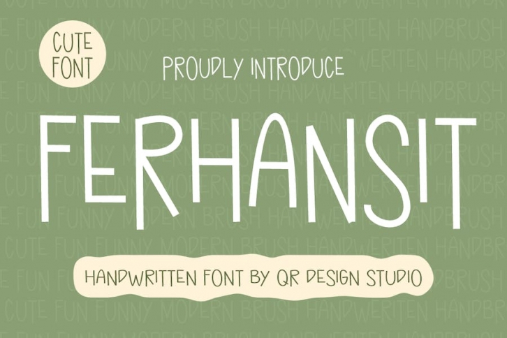 Ferhansit - Handwritten Font Font Download