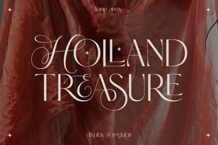 Holland Treasure - Font Family Font Download