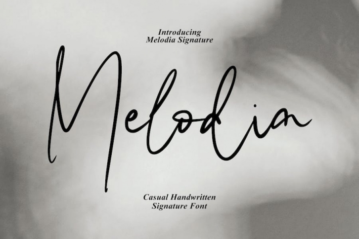 Melodia Signature Font Download