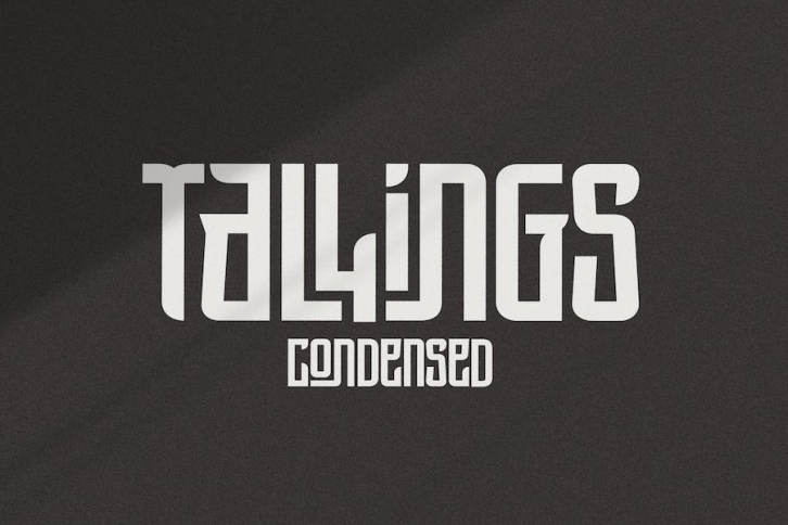 Tallings Condensed Font Font Download