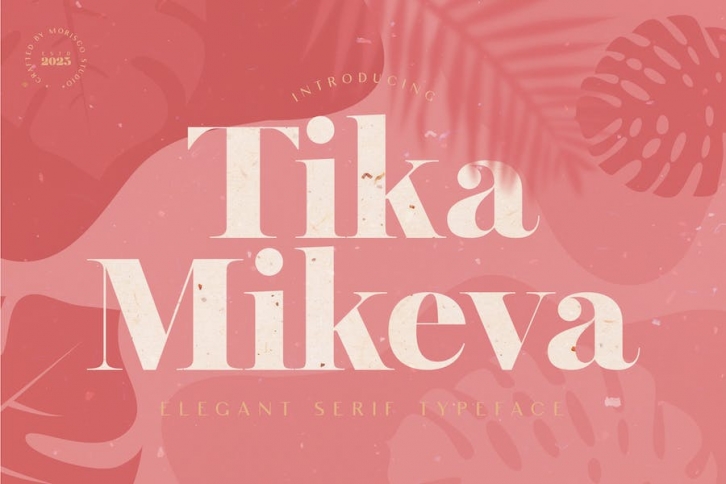 Tika Mikeva - Elegant Serif Typeface Font Download
