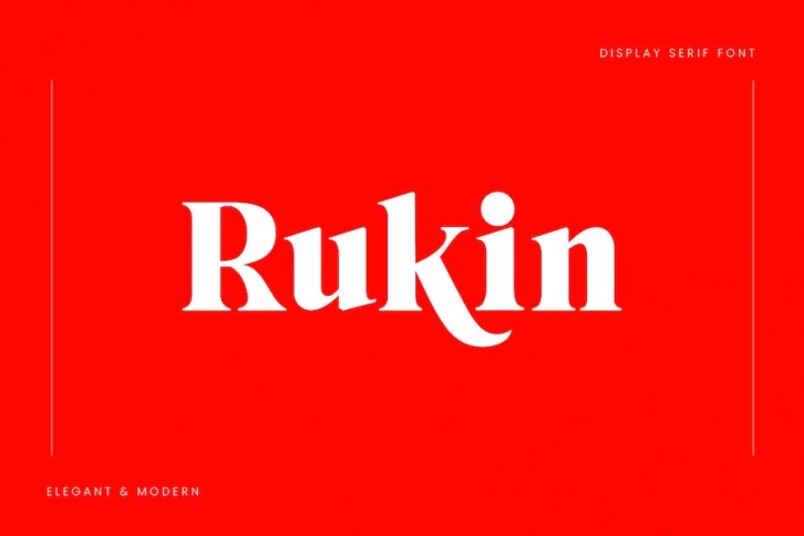 Rukin Typeface Font Download