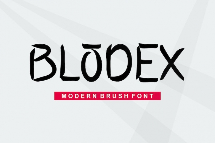 Blodex Font Download