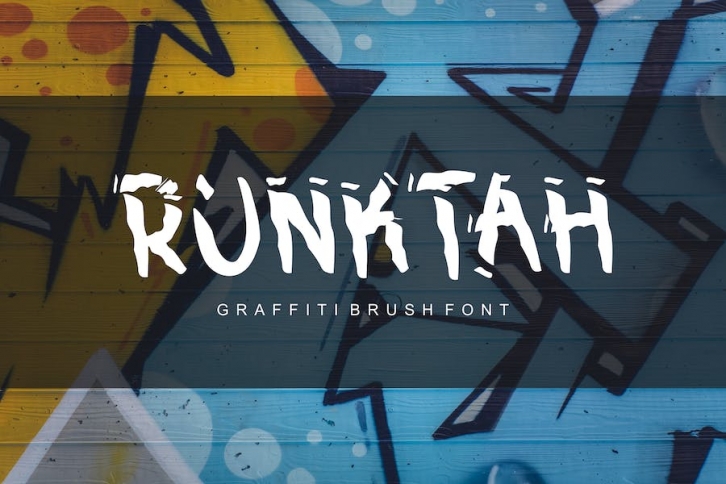 Runktah - Graffiti Font Font Download