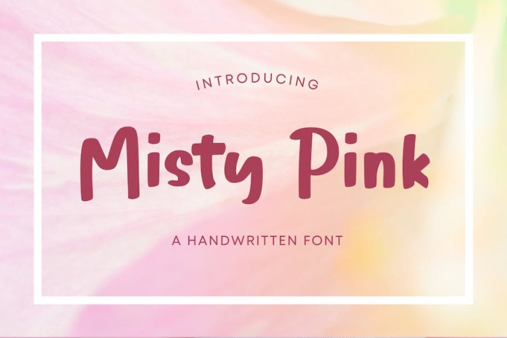 Misty Pink Font Download