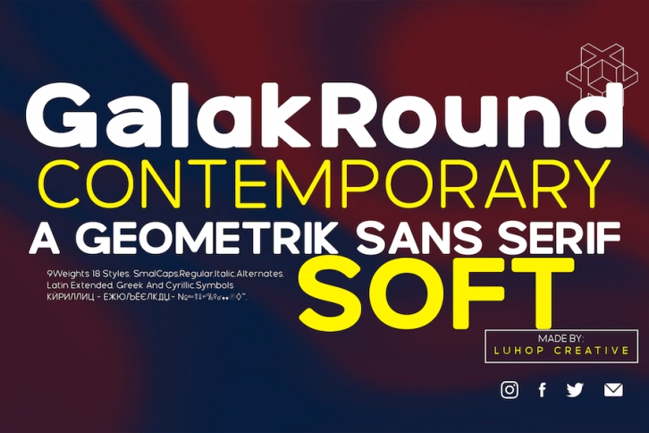 Galak Round Font Download