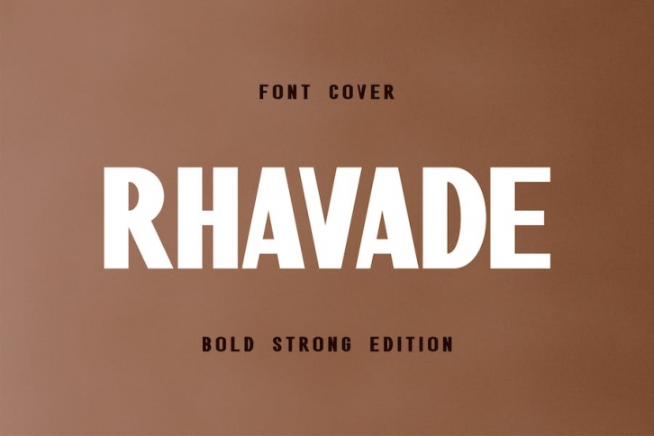 Rhavade Font Font Download