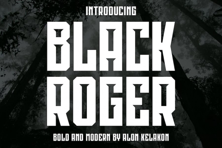 Black Roger Font Download