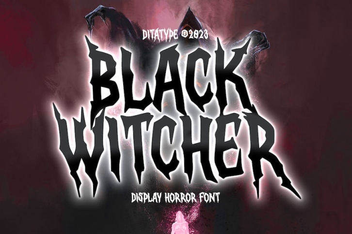 Black Witcher Font Download