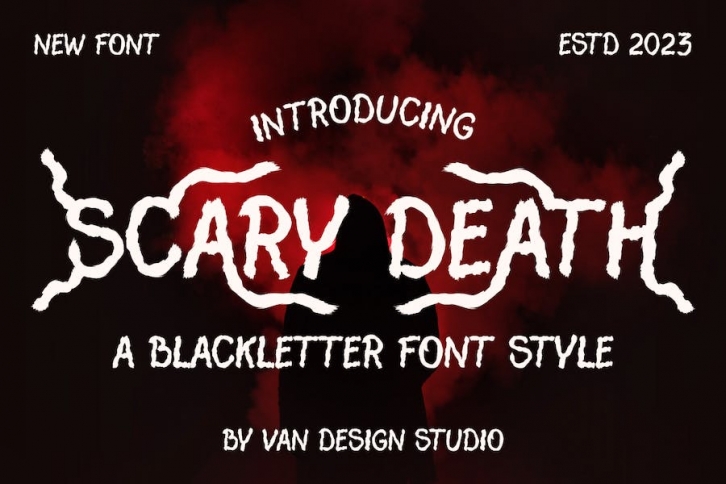SCARY DEATH Font Download