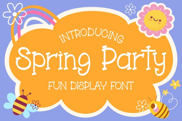 Spring Party Font Download