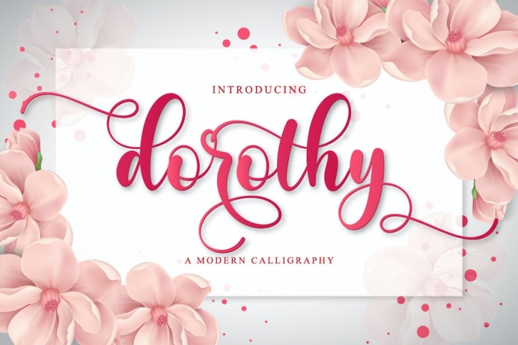 Dorothy | Modern Calligraphy Font Download