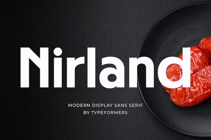 Nirland - Modern Display Sans Serif Font Download