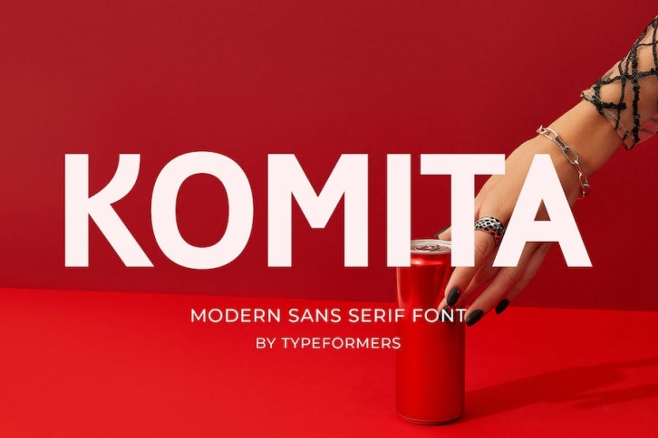 Komita - Modern Sans Serif Font Download