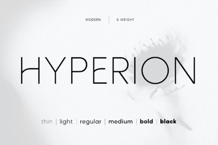 Hyperion - Sleek Modern Sans Font Download