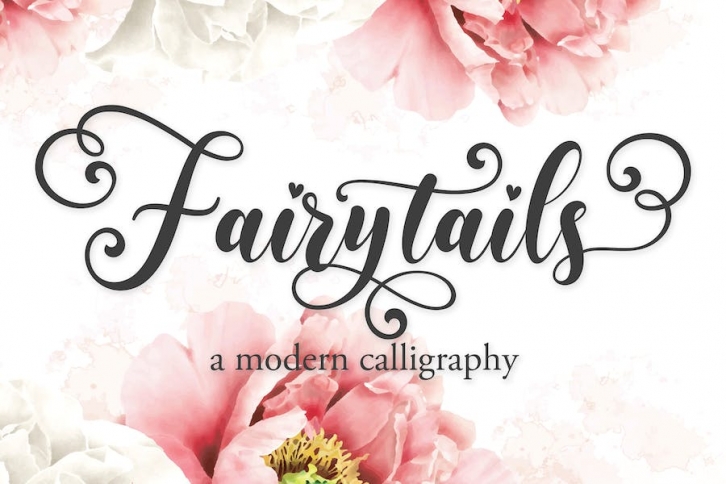 Fairytails | Modern Calligraphy Font Download